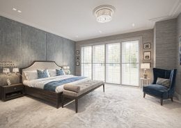 Projekt przytulnej sypialni w naturalnej kolorystyce