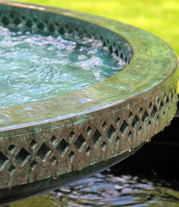 Eleganckie fontanny misy MIMEO David Harber