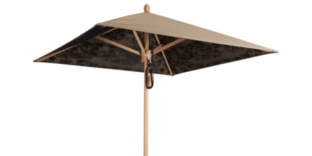Drewniany parasol ogrodowy zewnętrzny Cache-Cache