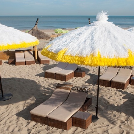 Plażowy parasol ogrodowy zewnętrzny restauracyjny Parasol