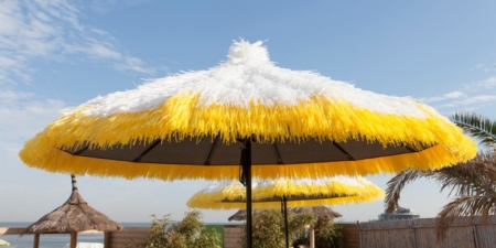 Plażowy parasol ogrodowy zewnętrzny restauracyjny Parasol