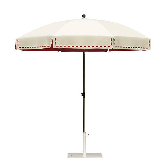 Zdobiony parasol ogrodowy zewnętrzny Couture