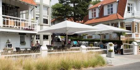 Zewnętrzny parasol restauracyjny MacSymo