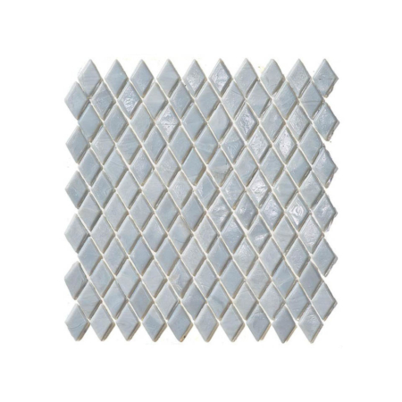 Biało-szara mozaika ze szkła MOHS