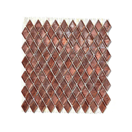 Brązowa mozaika ze szkła GYPSUM