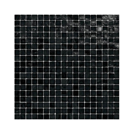 Czarna mozaika ze szkła BLACK