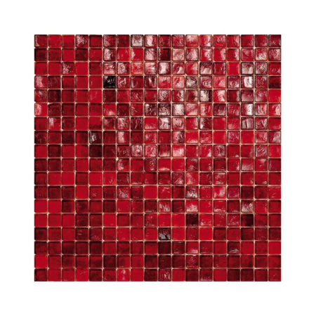 Czerwona mozaika ze szkła 40 CRIMSON