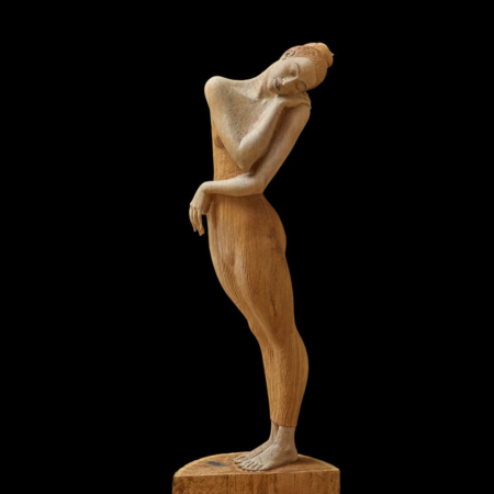 Drewniana rzeźba Bella Figura Malgorzata Chodakowska