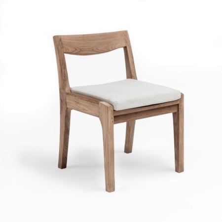 Drewniane krzesło ogrodowe CURVE