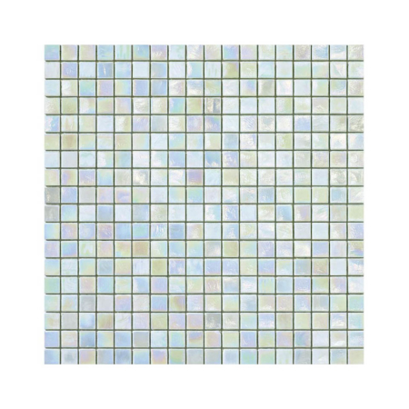 Miętowa mozaika ze szkła z tęczowym refleksem LILIUM