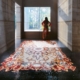 Mozaika dekoracyjna imitująca dywan w holu