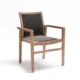 Nowoczesne krzesła zewnętrzne pionowe składowanie LISA
