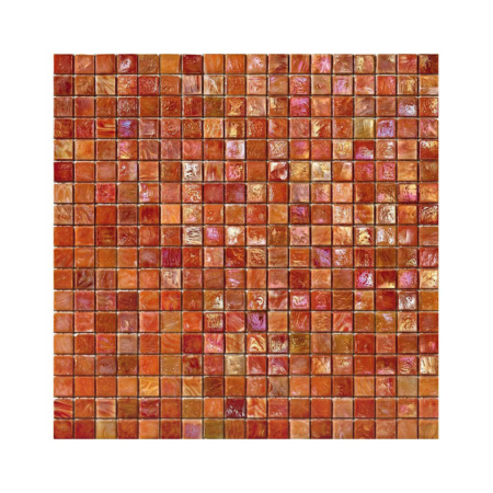 Pomarańczowa mozaika ze szkła DAHLIA 4