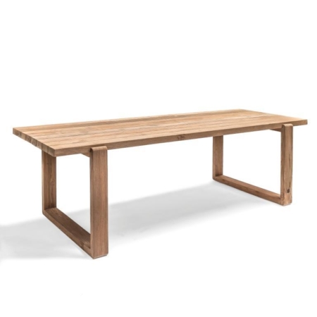 Prostokątny stół ogrodowy z drewna OSLO