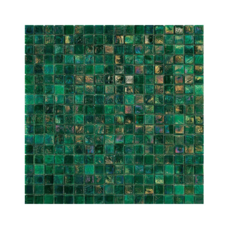 Szmaragdowa mozaika ze szkła FERN 4