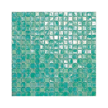 Turkusowa mozaika ze szkła 116 MANGOSTAN