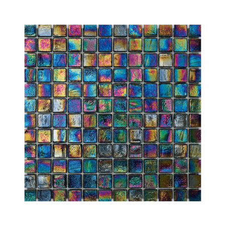 Tęczowa mozaika ze szkła CUBES 246 VELVET