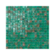 Zielona mozaika ze szkła MALDIVE