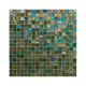 Zielono-oliwkowa mozaika ze szkła z tęczowym refleksem 143 LEMON