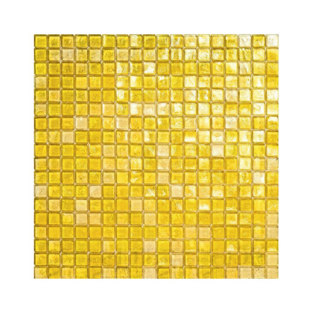 Żółta mozaika ze szkła 02 ALE