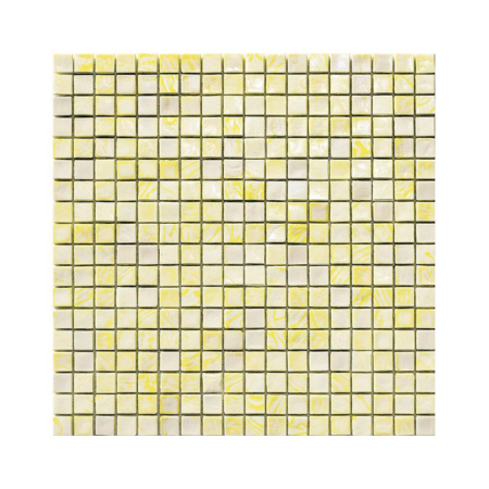 Żółto-kremowa mozaika ze szkła CADMIUM 3