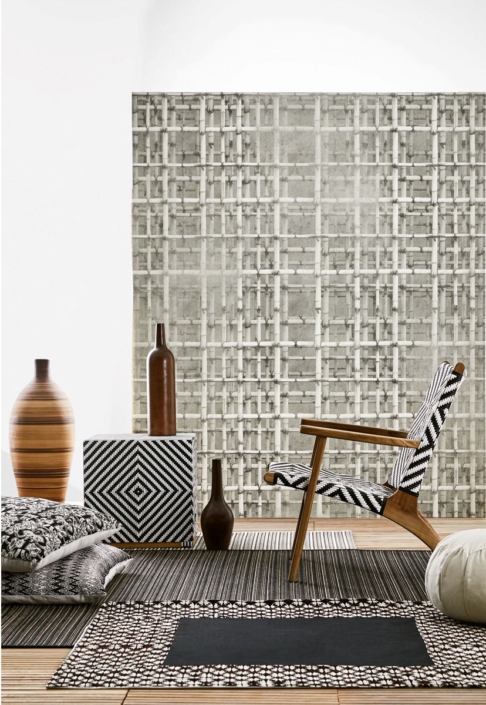 Butelkowa waza zewnętrzna z drewna Decor Butelkowa waza zewnętrzna z drewna Decor