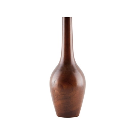 Butelkowa waza zewnętrzna z drewna Decor