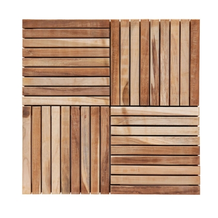 Drewniane płytki ogrodowe Teak Tiles 1