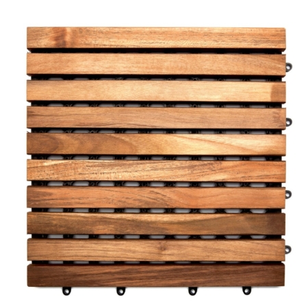 Drewniane płytki ogrodowe Teak Tiles 2