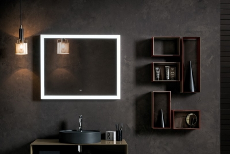 Dekoracyjne lustro łazienkowe z podświetleniem Primus