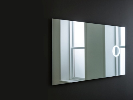 Prostokątne lustro łazienkowe z podświetleniem Oblo