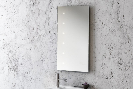 Prostokątne lustro łazienkowe z podświetleniem Zen