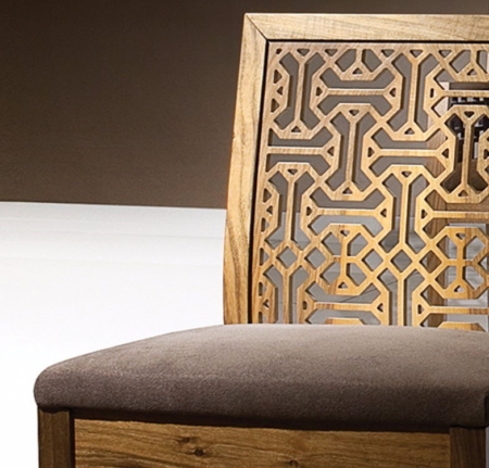Orientalne krzesło bez podłokietników Ottoman