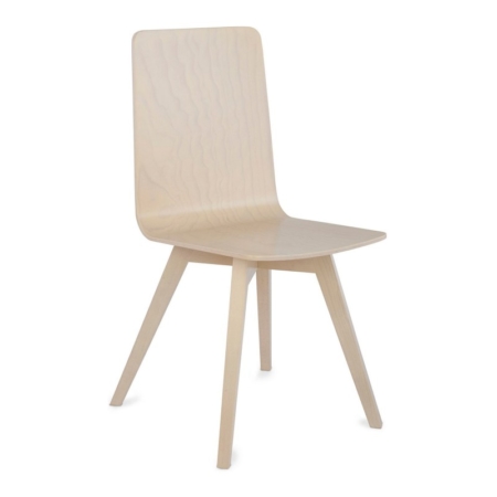 Krzesło ze sklejki styl eko