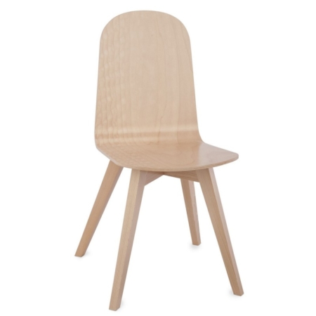 Krzesło ze sklejki w stylu eko