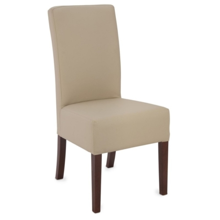 Tapicerowane krzesło z wysokim oparciem różne kolory