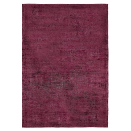 Burgundowy dywan ręcznie tkany Neva