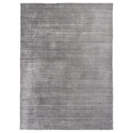 Czarno-szary dywan ręcznie tkany Valbo