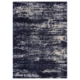 Granatowo-beżowy dywan łatwoczyszczący Flare