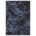 Granatowo-niebieski dywan łatwoczyszczący Jungle