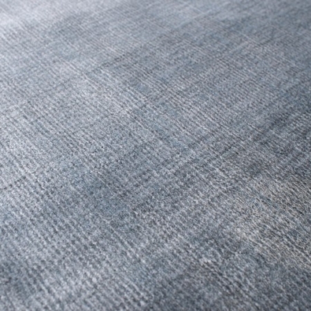 Szaro-niebieski dywan ręcznie tkany Iris