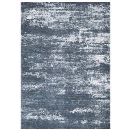 Szaro-niebieski dywan łatwoczyszczący Flare
