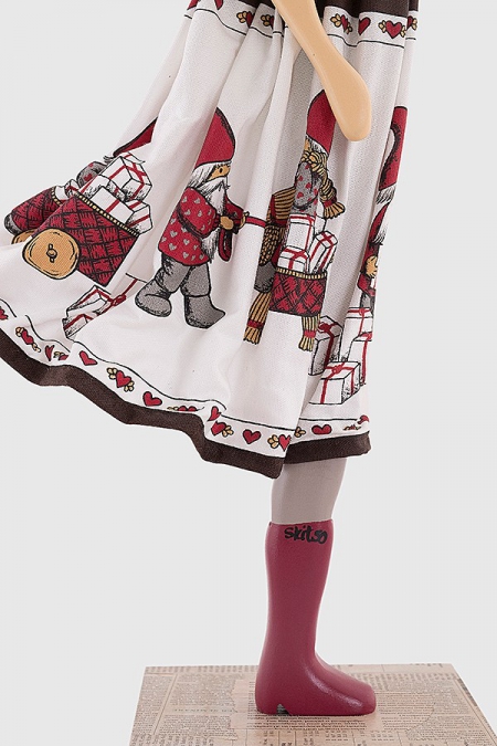 Dekoracyjna lampa dziewczyna w sukience EFTYHIA