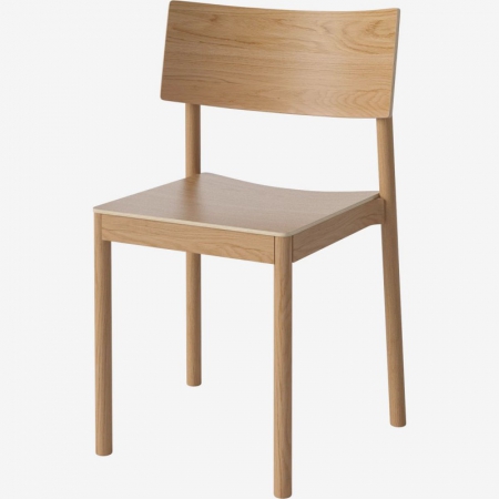 Drewniane krzesło sztaplowane Tune 2 Bolia
