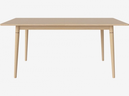 Drewniany stół z barwionym blatem New Coney 4 Bolia