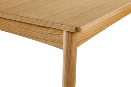 Drewniany stół z marmurowym dekorem Meet 10 Bolia
