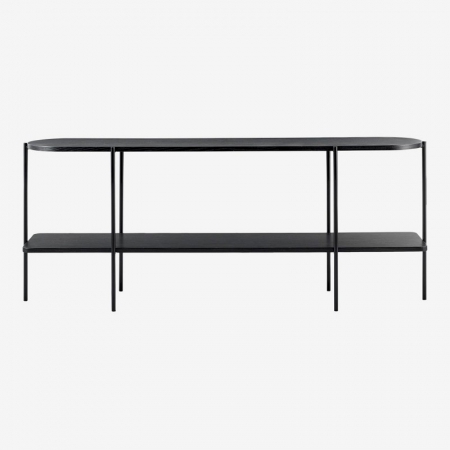 Elegancka komoda Pont drewno i marmur 4 Bolia