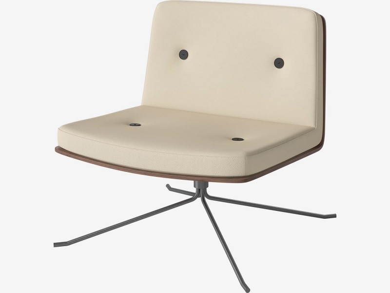 Fotel bez podłokietników Bullet 12 Bolia Fotel bez podłokietników Bullet 12 Bolia