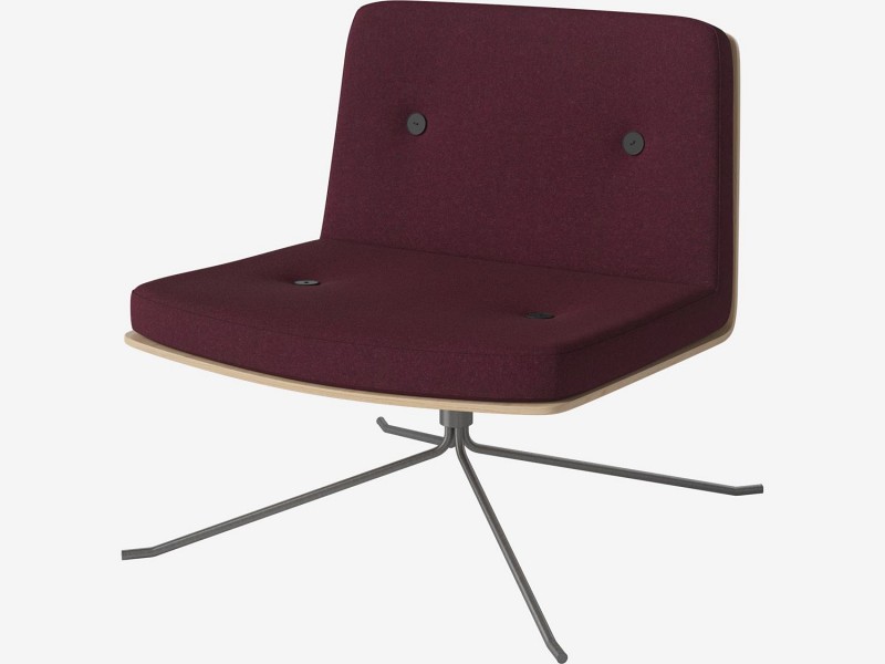 Fotel bez podłokietników Bullet 4 Bolia Fotel bez podłokietników Bullet 4 Bolia