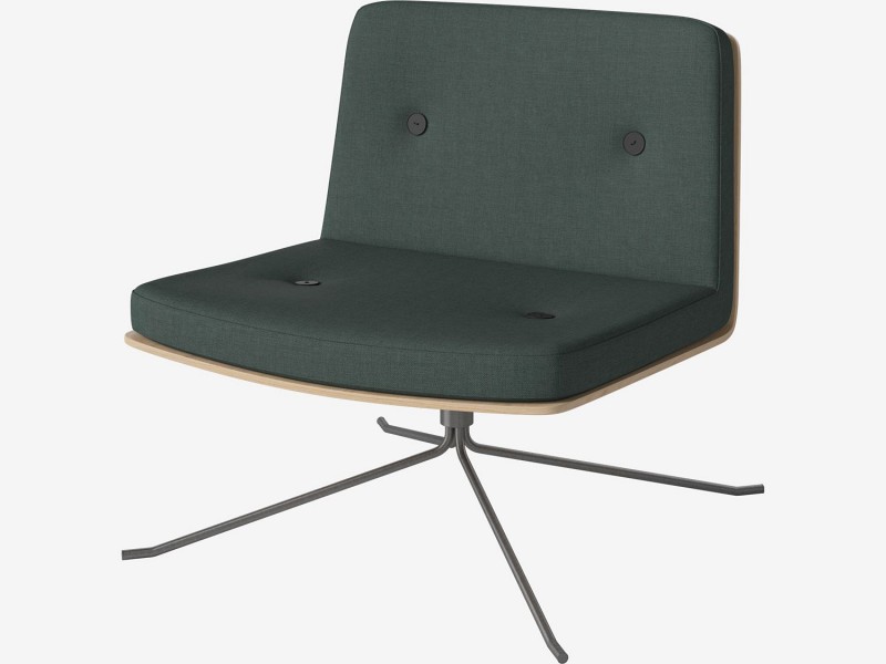 Fotel bez podłokietników Bullet 5 Bolia Fotel bez podłokietników Bullet 5 Bolia